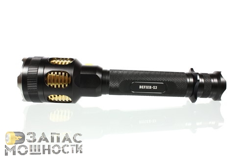 Обзор мощного тактического светодиодного фонаря SkilHunt Defier X3