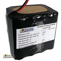 Li-Ion аккумуляторная батарея 11,1В 3S4P (3x4x1) 8A