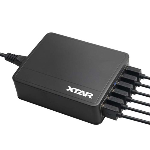 Купить оригинальные Зарядное Устройство XTAR SIX-U U1 6-канальный USB концентратор купить в магазине Запас Мощности фото 6