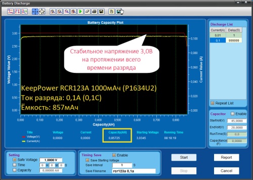 Купить оригинальные RCR123А 1000mAh KeepPower (P1634U2) 3,0V Защищенный Li-Ion АКБ с встроенной USB ЗУ купить в магазине Запас Мощности фото 11
