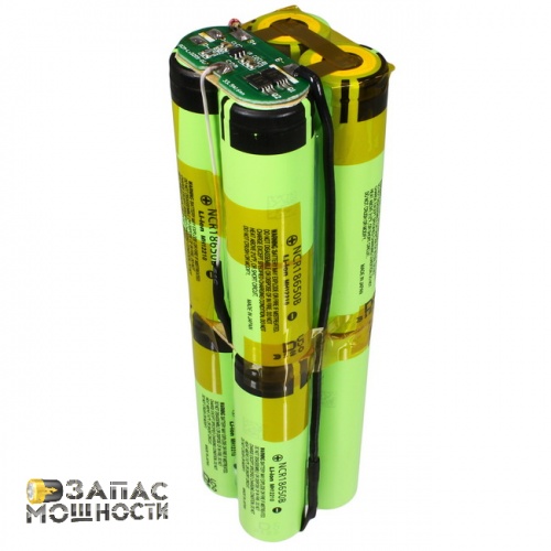 Li-Ion аккумуляторная батарея 7,4В 2S4P (2x2x2) 4А для MagicShine MJ-878 фото 2