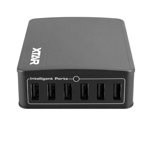 Купить оригинальные Зарядное Устройство XTAR SIX-U U1 6-канальный USB концентратор купить в магазине Запас Мощности фото 2