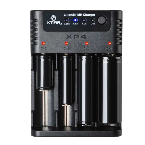 Купить оригинальные Зарядное Устройство XTAR XP4 (с автоадаптером) для Li-Ion / Ni-Mh аккумуляторов купить в магазине Запас Мощности фото 3