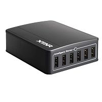 Купить оригинальные Зарядное Устройство XTAR SIX-U U1 6-канальный USB концентратор купить в магазине Запас Мощности